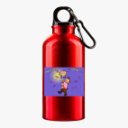 Металлическая бутылка 400 мл UV-DTF