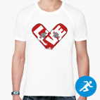 Мужская спортивная футболка