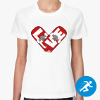 Женская спортивная футболка
