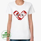 Женская футболка органик