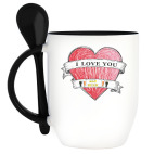 Кружка с ложкой