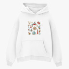 Толстовка худи оверсайз