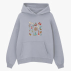 Толстовка худи оверсайз