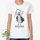Женская футболка органик