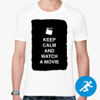 Мужская спортивная футболка