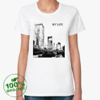 Женская футболка органик