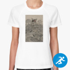 Женская спортивная футболка