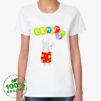 Женская футболка органик