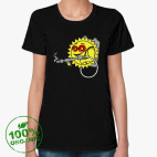 Женская футболка органик