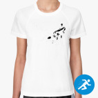 Женская спортивная футболка