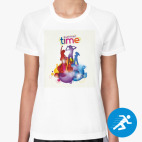 Женская спортивная футболка