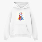 Толстовка худи оверсайз