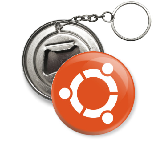 Брелок-открывашка Ubuntu