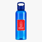 Прозрачная спортивная бутылка