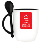 Кружка с ложкой