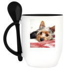 Кружка с ложкой