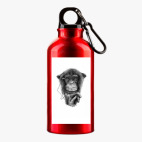 Металлическая бутылка 400 мл UV-DTF