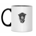 Кружка двухцветная