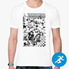 Мужская спортивная футболка