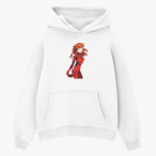 Толстовка худи оверсайз