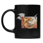 Кружка цветная UV-DTF