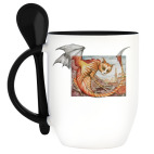 Кружка с ложкой