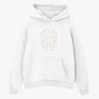 Толстовка худи оверсайз