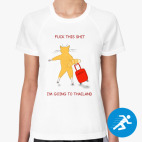 Женская спортивная футболка