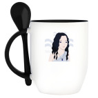 Кружка с ложкой