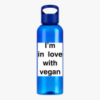 Прозрачная спортивная бутылка