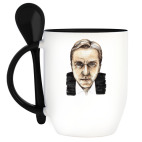 Кружка с ложкой