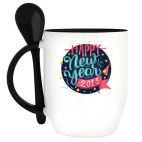 Кружка с ложкой