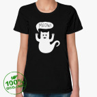 Женская футболка органик