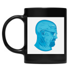 Кружка цветная UV-DTF