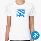 Женская спортивная футболка