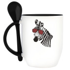 Кружка с ложкой