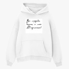 Толстовка худи оверсайз