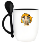 Кружка с ложкой