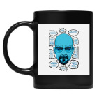 Кружка цветная UV-DTF