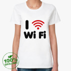 Женская футболка органик