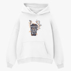 Толстовка худи оверсайз