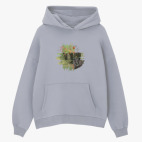 Толстовка худи оверсайз