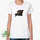 Женская футболка органик