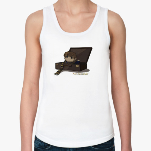 Женская майка с принтом Newt Scamander