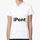 Женская рубашка поло