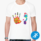 Мужская спортивная футболка