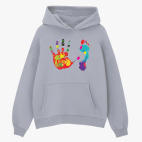 Толстовка худи оверсайз