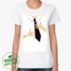 Женская футболка органик