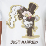 'Just married'