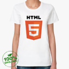 Женская футболка органик